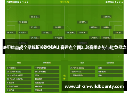 法甲焦点战全景解析关键对决比赛看点全面汇总赛季走势与胜负悬念