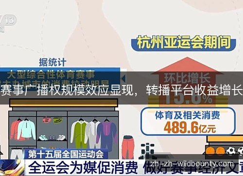 赛事广播权规模效应显现，转播平台收益增长